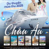DU LỊCH DU THUYỀN CHÂU ÂU MÙA THU 2025