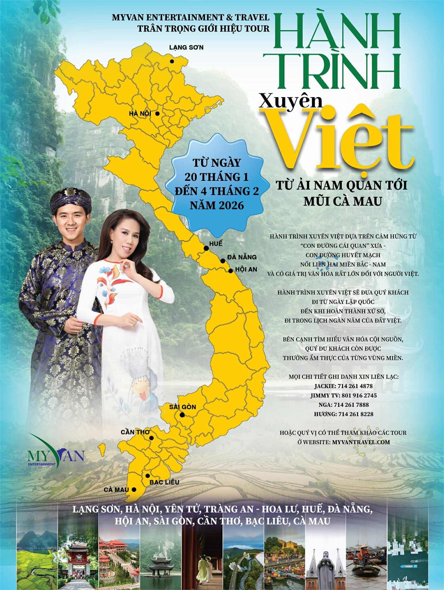 Tour Hành Trình Xuyên Việt