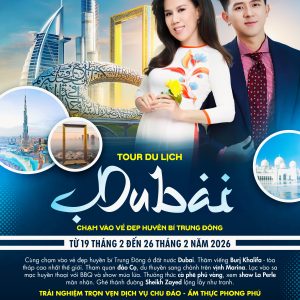 Tour Dubai tháng 2 năm 2026